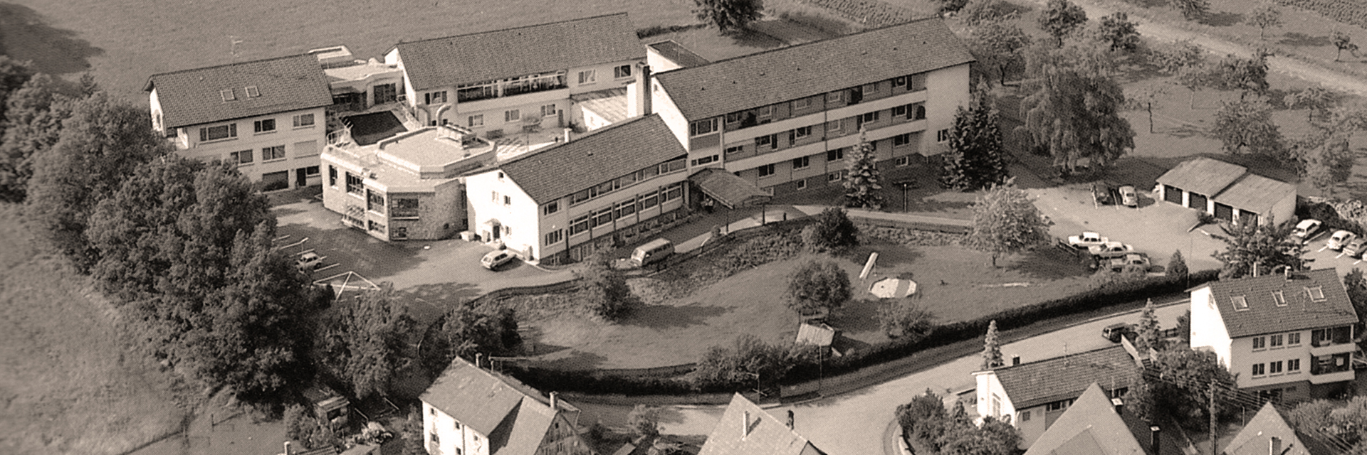 Picture: Aerial view of the children's hospital in the seventies